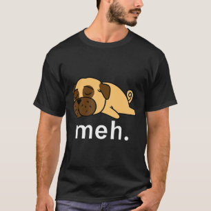 Mops Meh Hund Internet Meme Tiergeschenke Frauen K T-Shirt