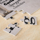 Mops-Merkmal-Puzzlespiel Puzzle (Seite)