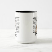 Mops-Merkmal-Tasse Tasse (Zentrum)