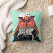 Mops-Minze Kissen (Decke)