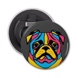 Mops mit 3 Tönen Flaschenöffner