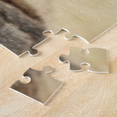 Mops mit Goggles Puzzle (Seite)