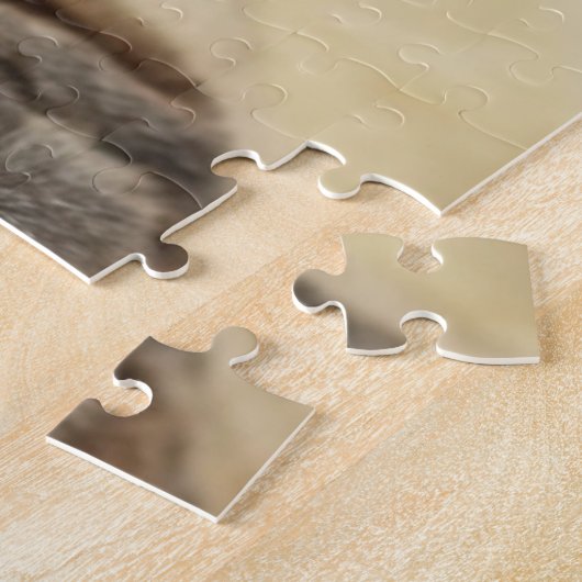 Mops mit Goggles Puzzle (Seite)