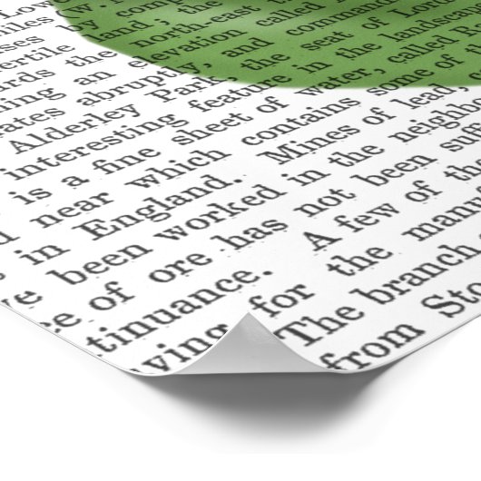 Mops mit Steampunk Bowler Hat Poster (Ecke)