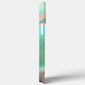 Mops mit Strandmalerei Case-Mate iPhone Hülle (Rückseite / Rechts)