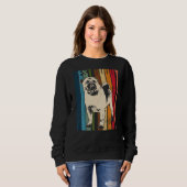 Mops Mops Carlin Dog Rasse 2 Sweatshirt (Vorne ganz)