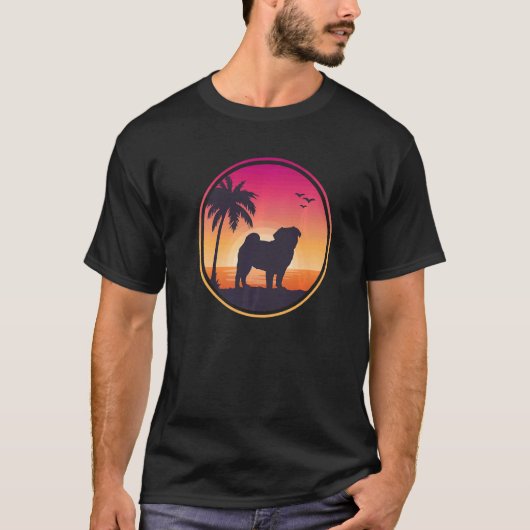 Mops Mops Carlin Dog Rasse 38 T-Shirt (Vorderseite)