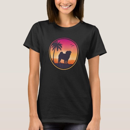 Mops Mops Carlin Dog Rasse 38 T-Shirt (Vorderseite)