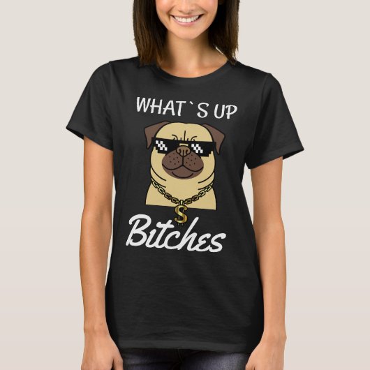 Mops Mops Geschenke Mops Dog Mops Welpe Classic T T-Shirt (Vorderseite)