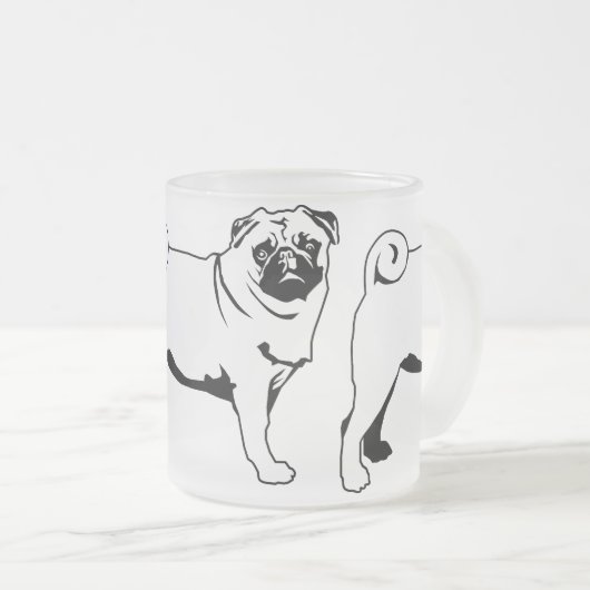 Mops Mops Mattglastasse (VorderseiteRechts)