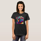 Mops Mops Pop Süßer Mops T-Shirt (Vorne ganz)