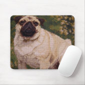 Mops Mouse Pad Mousepad (Mit Mouse)