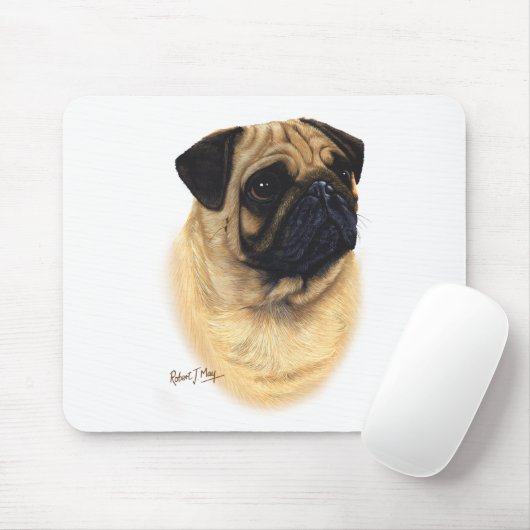 Mops Mousepad (Mit Mouse)