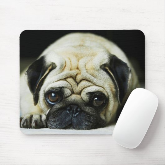 Mops Mousepad (Mit Mouse)