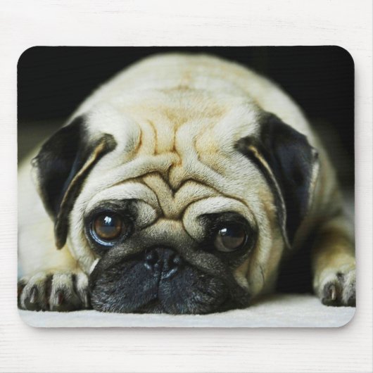 Mops Mousepad (Vorne)