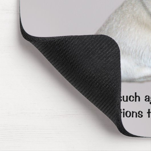 Mops Mousepad (Ecke)