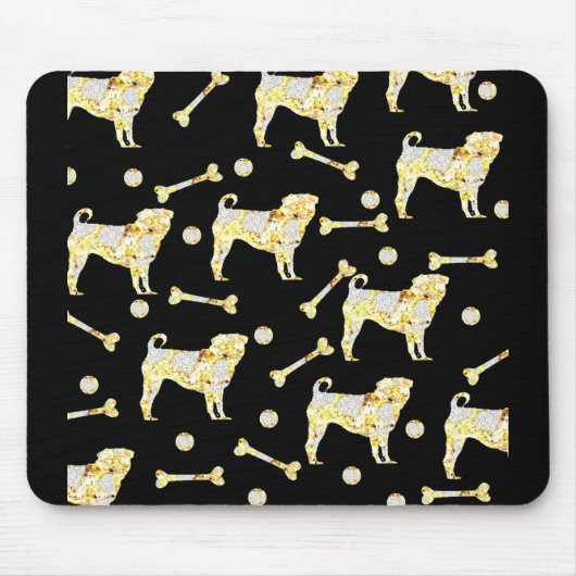 Mops Mousepad (Vorne)