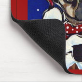 Mops Mousepad (Ecke)