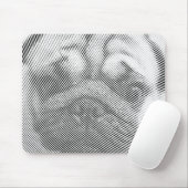 Mops Mousepad (Mit Mouse)
