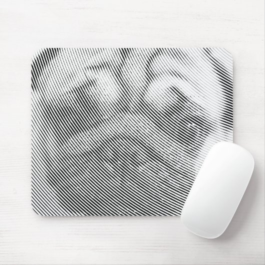 Mops Mousepad (Mit Mouse)