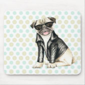 Mops Mousepad (Vorne)