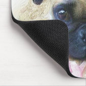Mops Mousepad (Ecke)