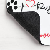 Mops Mousepad (Ecke)