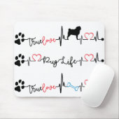 Mops Mousepad (Mit Mouse)