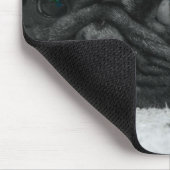 Mops mousepad "Breena " (Ecke)