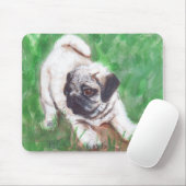 Mops-Mousepad Mousepad (Mit Mouse)