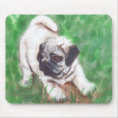 Mops-Mousepad Mousepad (Vorne)