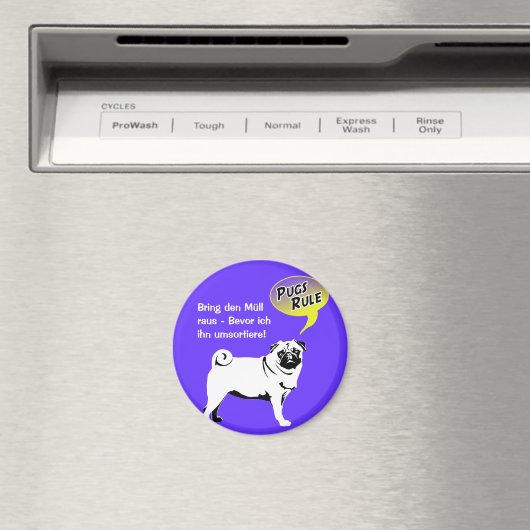 Mops Müll Regeln Magnet (In Situ (Geschirrspüler))