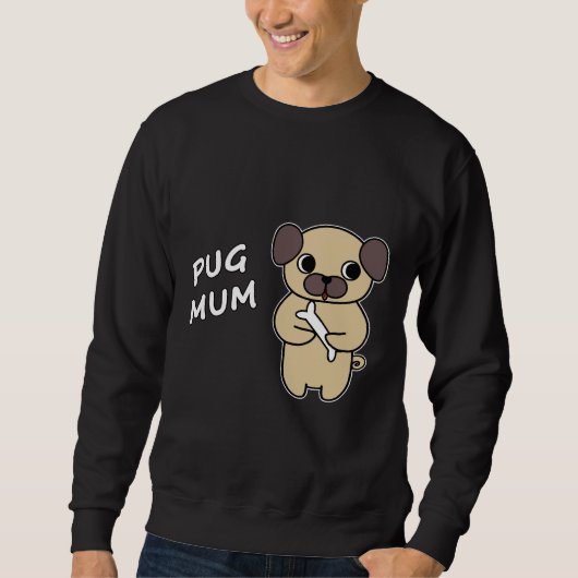 MOPS MUM 3 Klassischer T - Shirt 31 (Vorderseite)