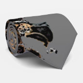 Mops-Muster Krawatte (Gerollt)