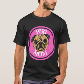 Mops-Mutter T-Shirt