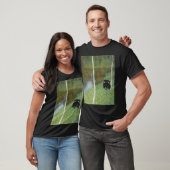 Mops nach Klimts Birkensee T-Shirt (Unisex)