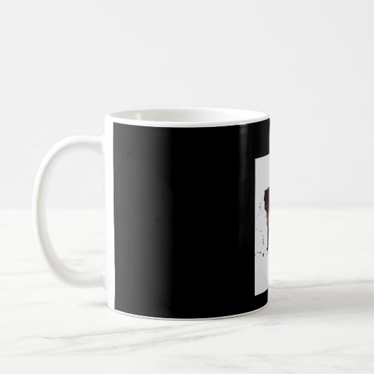 Mops Nebula Mops Hund Lover Nebula Lover Gift Kaffeetasse (Links)