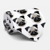 Mops Neck Tie Krawatte (Gerollt)