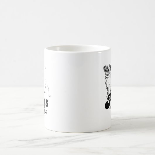 MOPS-NICHT DROGEN 2 KAFFEETASSE (Mittel)