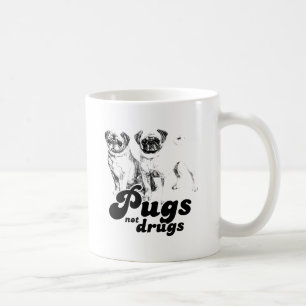 MOPS-NICHT DROGEN 2 KAFFEETASSE