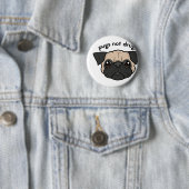 Mops-nicht Drogen Button (Beispiel)