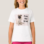 Mops nicht Drogen Jugend-T - Shirt (Vorderseite)