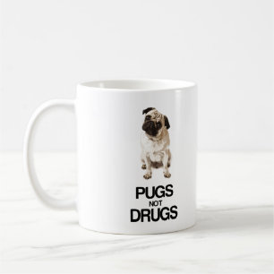 Mops-nicht Drogen Kaffeetasse