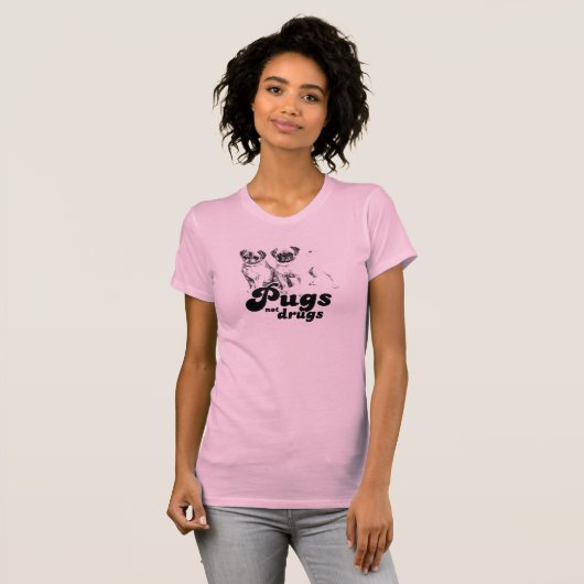 MOPS-NICHT DROGEN T-Shirt (Vorne ganz)