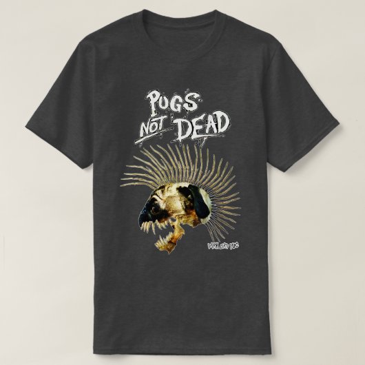 Mops nicht tot T-Shirt (Design vorne)