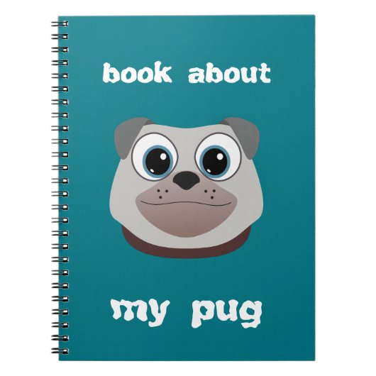 Mops Notizblock (Vorderseite)