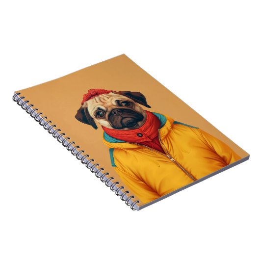 Mops Notizblock (Rechte Seite)