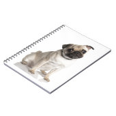 Mops Notizblock (Linke Seite)