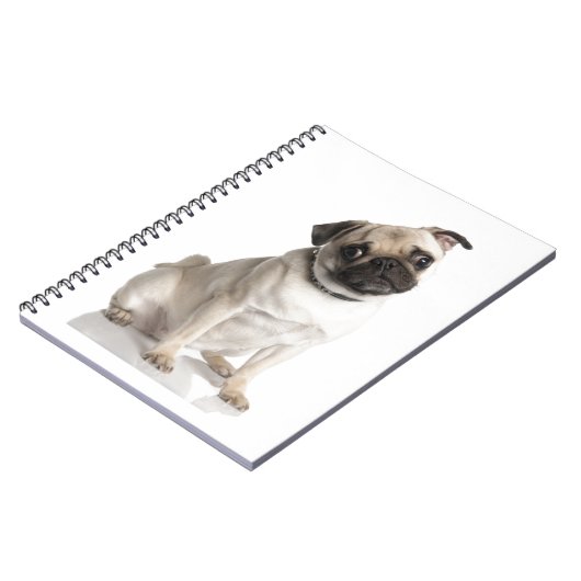 Mops Notizblock (Linke Seite)