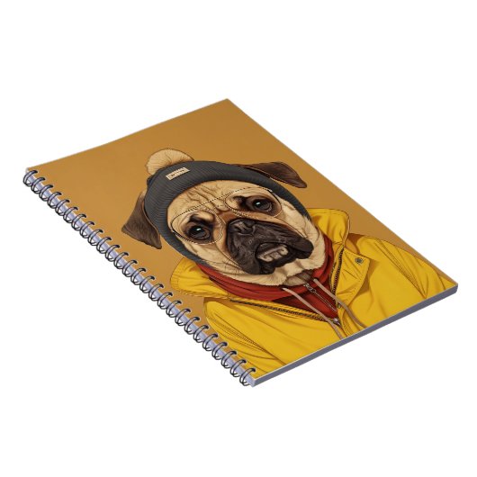 Mops Notizblock (Rechte Seite)